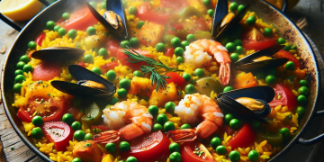 Paella A Traditional Spanish Delight That Celebrates Family Community And Culinary Diversity. main
