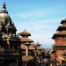 Nepal,Cityscape,,Travel,In,Ancient,Building,In,Blue,Sky,In
