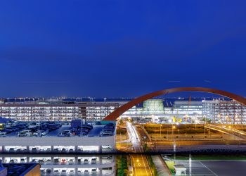 The,View,From,The,Observation,Deck,At,Haneda,Airport