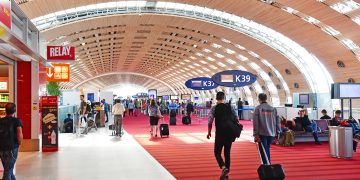 Roissy,,France, ,May,5,2017,:,Departure,Lounge,In