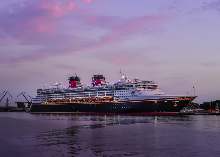 Warnemünde,,Germany, ,August,01,,2018, ,Cruise,Ship,'disney