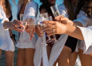 Bachelorette,Party,On,A,Yacht,On,The,High,Seas.,A