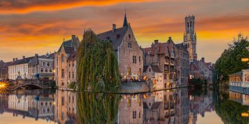 Belgium's,Magnificent,Historical,And,Touristic,City,Bruges