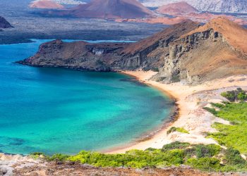 Beautiful,Beach,On,Bartolome,Island,In,The,Galapagos,Islands,In