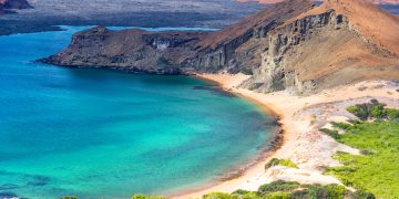 Beautiful,Beach,On,Bartolome,Island,In,The,Galapagos,Islands,In