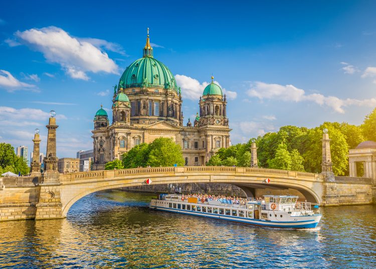 Beautiful,View,Of,Historic,Berlin,Cathedral,(berliner,Dom),At,Famous