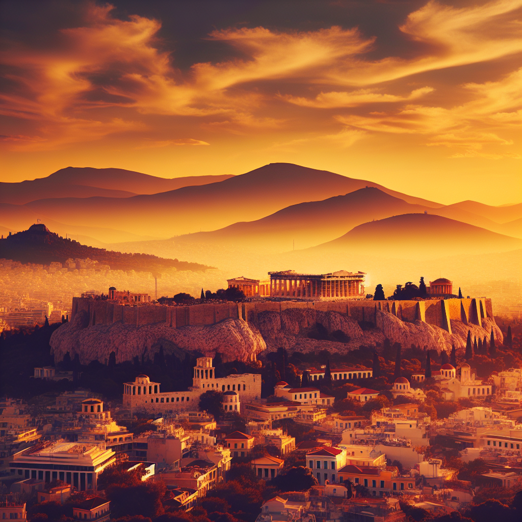 View of Athens, Greece