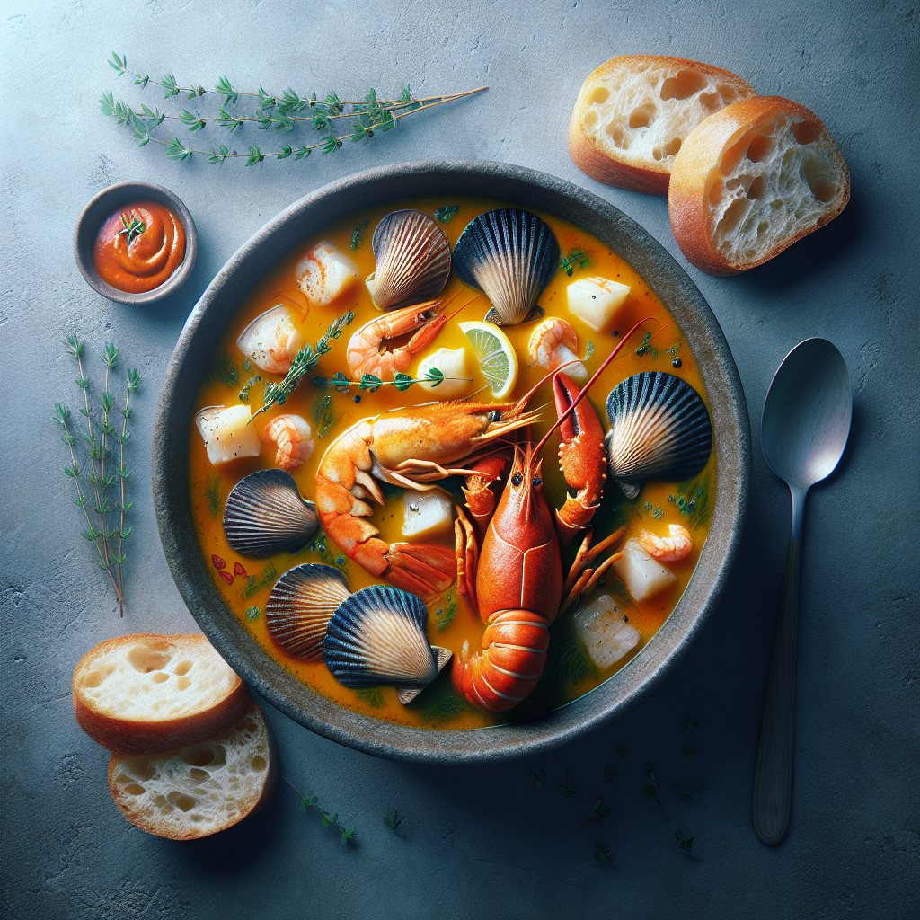 Enjoying Traditional Bouillabaisse