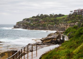This,Image,Shows,The,Scenery,On,The,Bondi,Beach,To