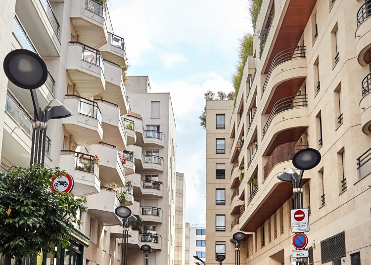 Levallois perret,,France, ,June,28,,2015:,Street,In,A,Modern