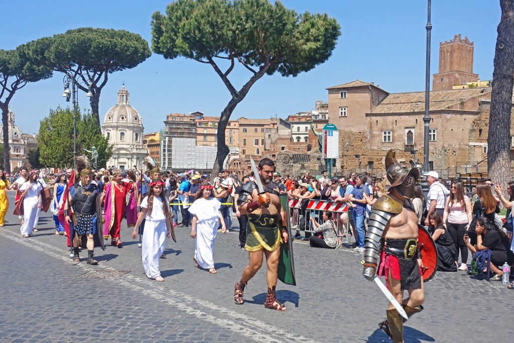 Rome,,Italy, ,April,22,,2018:,Natale,Di,Roma,(christmas