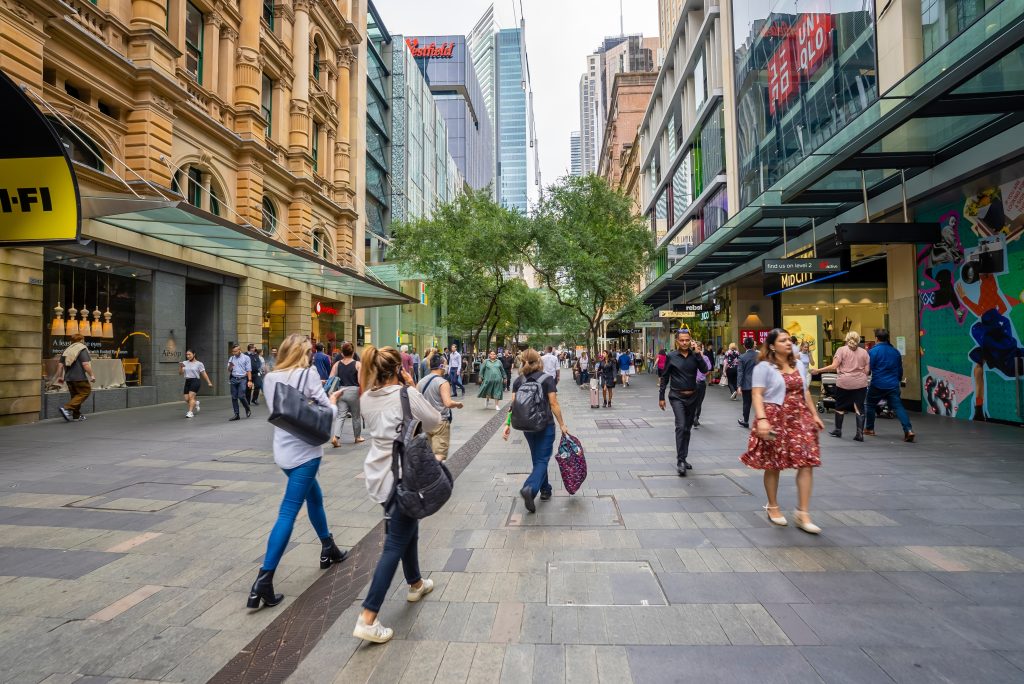 Sydney,,Australia, ,Mar,23,,2022:,View,Of,People,At