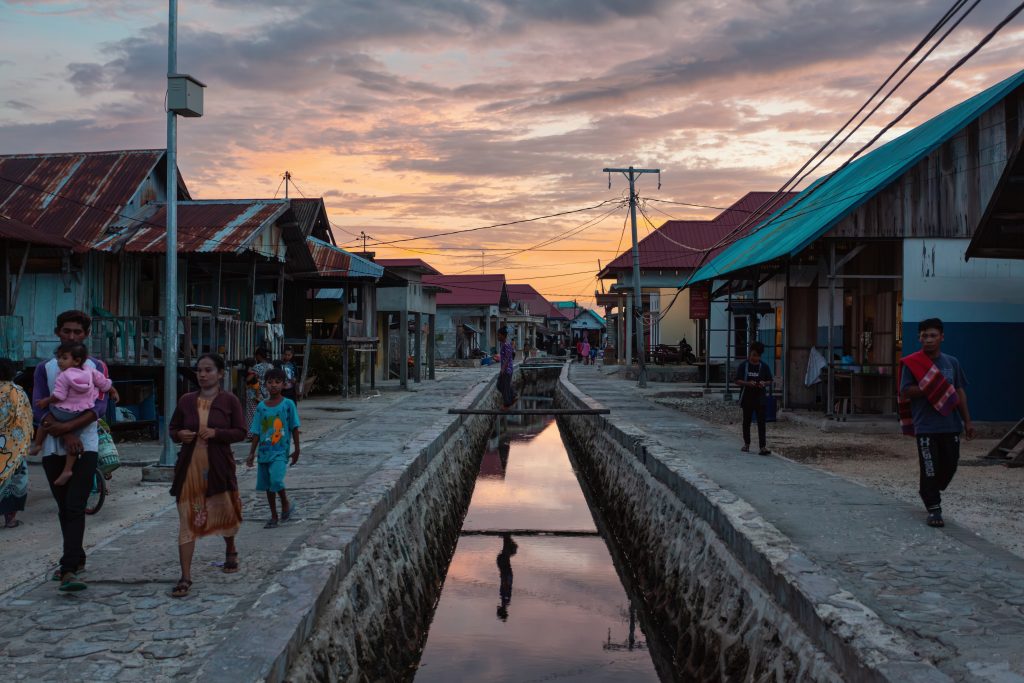 Wakatobi,,Indonesia, ,May,6,2018:,Fisherman,Village,With,And