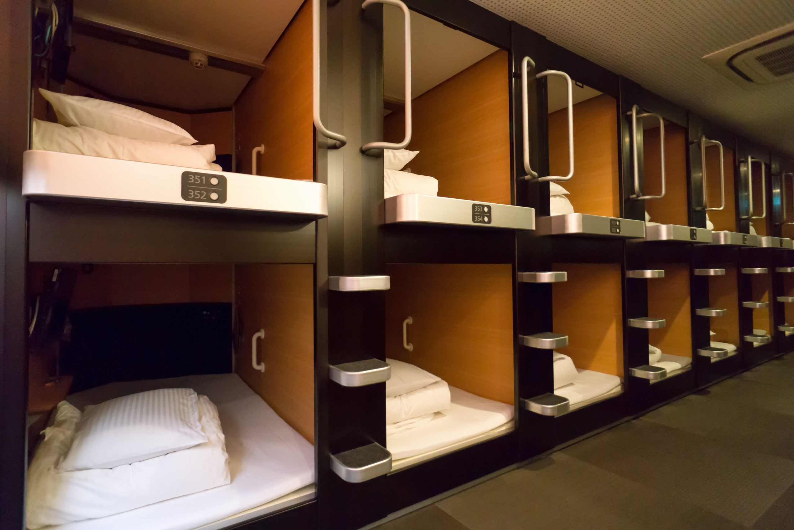 Japanese,Capsule,Hotel,,Tokyo,,Japan