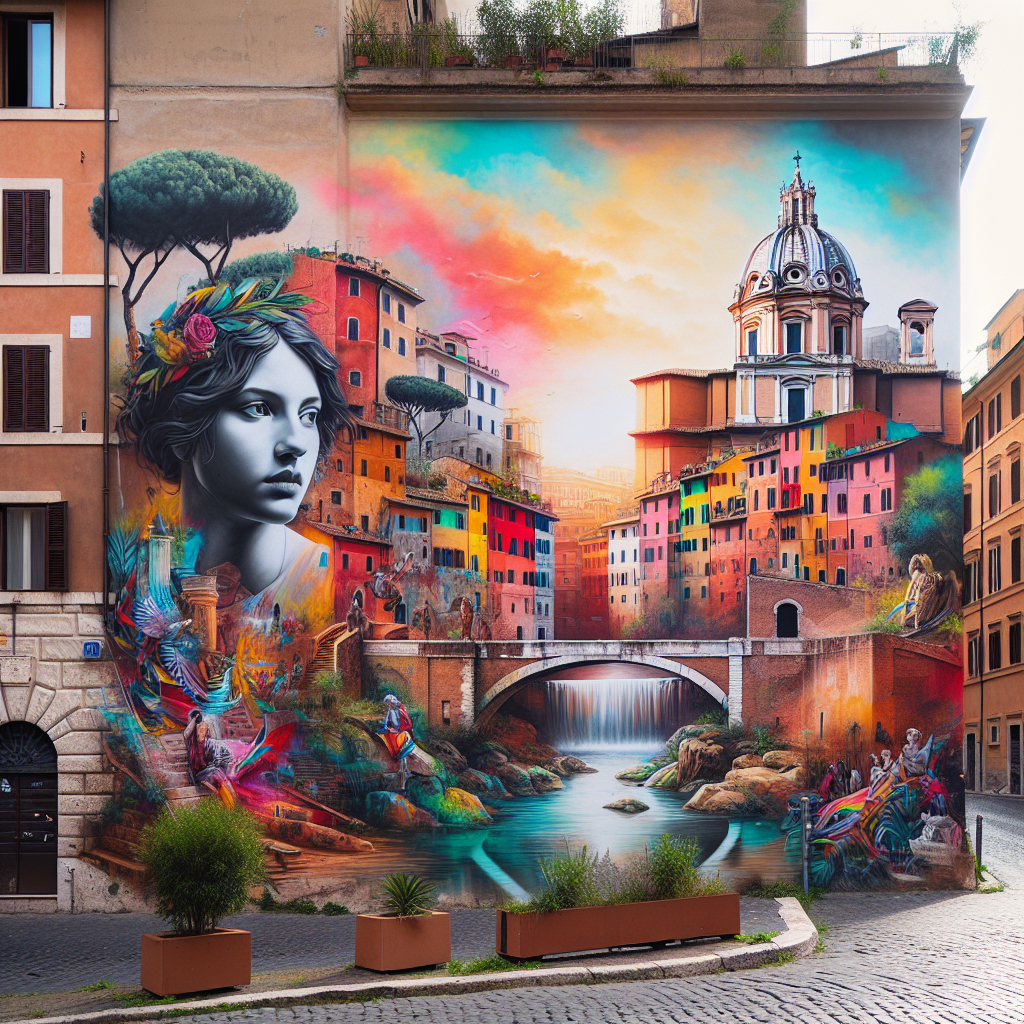 DO Explore the Vibrant Street Art in the Tor Marancia Neighborhood in Rome